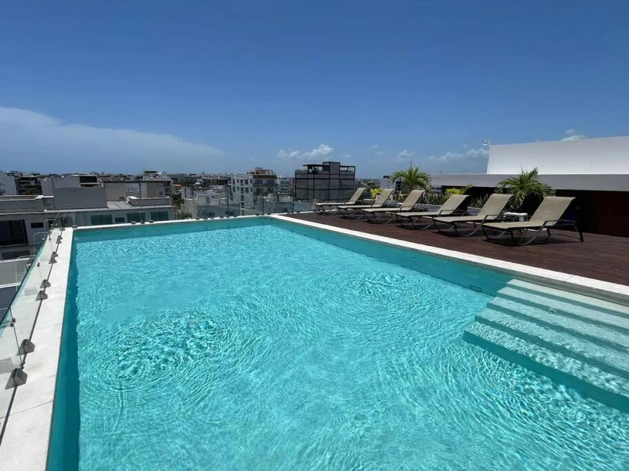 5Th Ave - Gym - Pool - Rooftop Плайя-дель-Кармен Екстер'єр фото